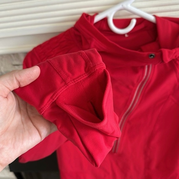 Lululemon Run Jacket M Current Red EXC 6-8 - Picture 5 of 15